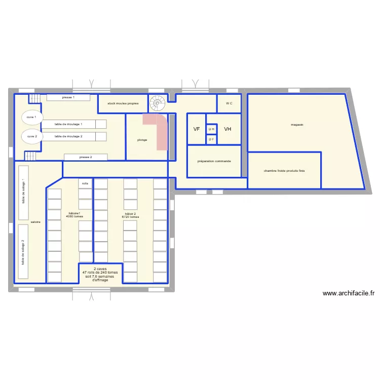 plan fromagerie de javernac 5. Plan de 