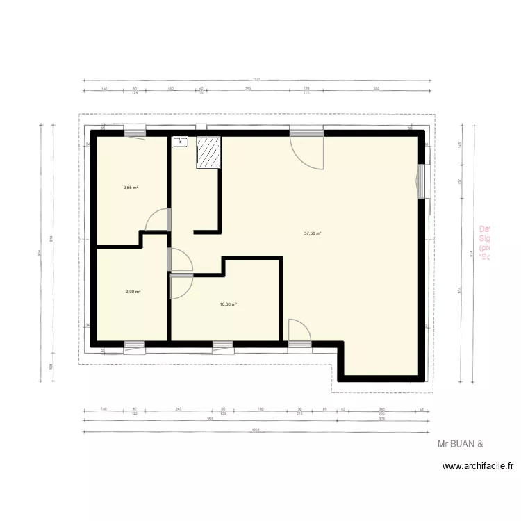 belleville2. Plan de 4 et 87 m² belleville2. Plan de 4 et 87 m²