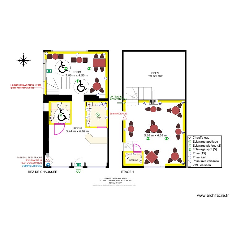 BICHON. Plan de 0 pièce et 0 m2