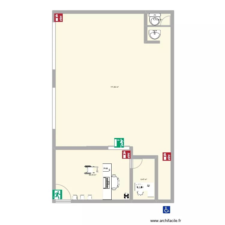 Fb cars. Plan de 4 et 147 m² Fb cars. Plan de 4 et 147 m²