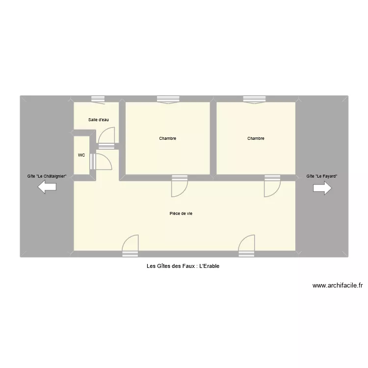 GR1396. Plan de 7 et 81 m² GR1396. Plan de 7 et 81 m²