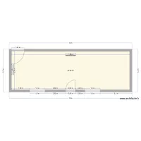 Castillion plan 2D meublé