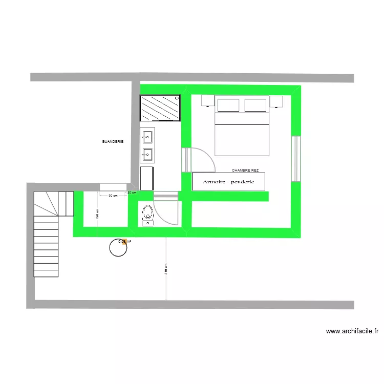 Projet 5 Molenbeek REZ v3 29/04/26. Plan de 