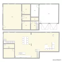 Rez-de-chaussé avec garage double