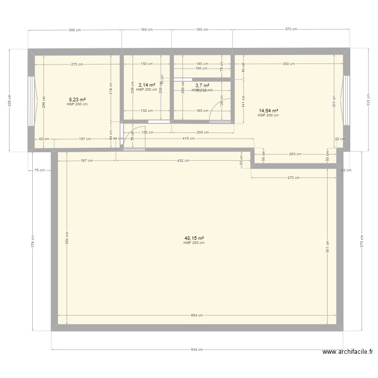 Ennahda 8 - 2eme étage. Plan de 0 pièce et 0 m2