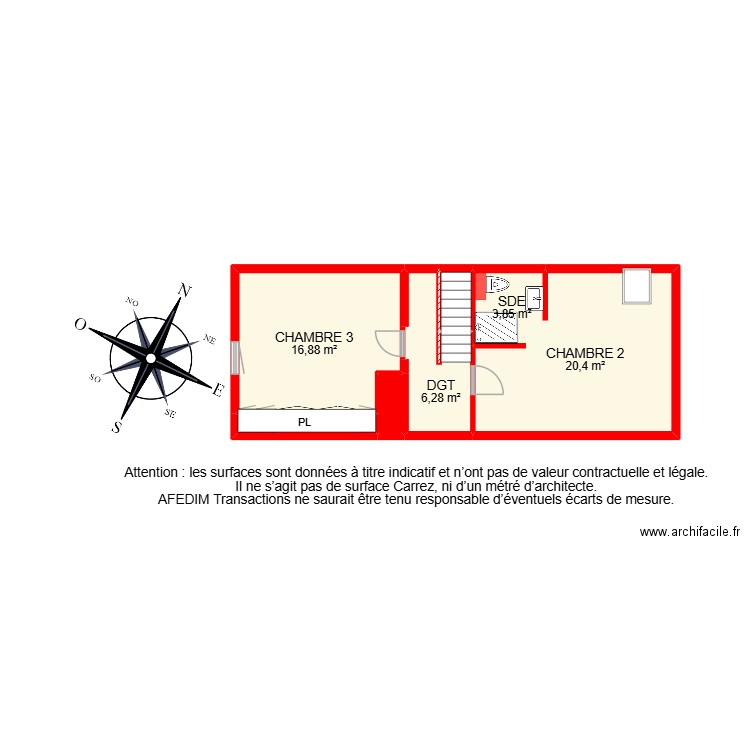 BI30217. Plan de 20 pièces et 250 m2