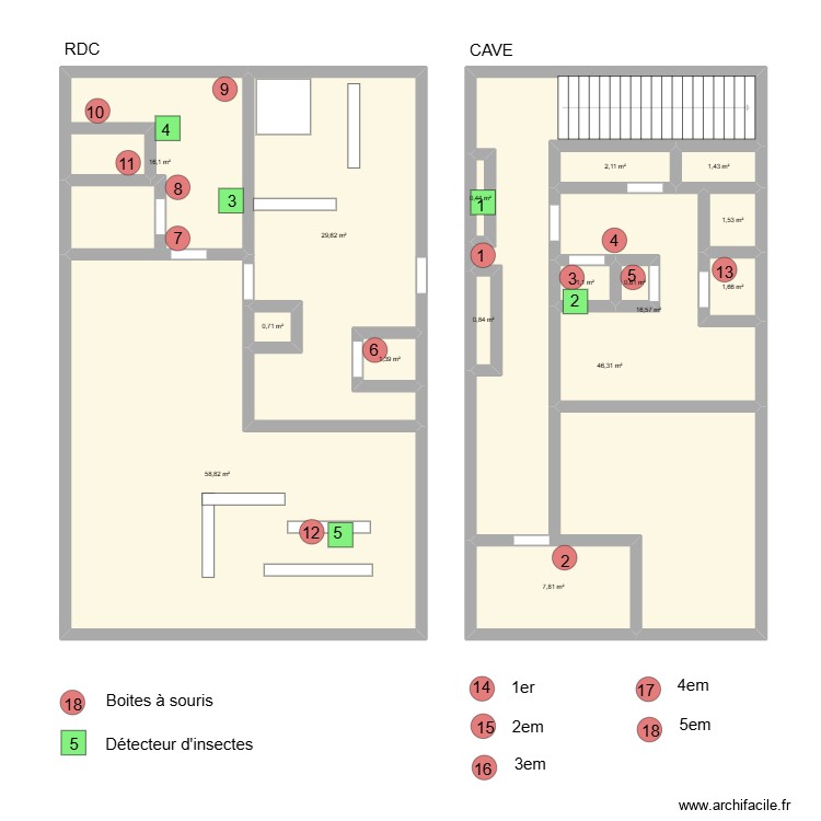 Hotel Continental. Plan de 0 pièce et 0 m2 Hotel Continental. Plan de 0 pièce et 0 m2
