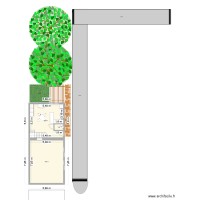 garage et extention Pouldergat avec extérieur