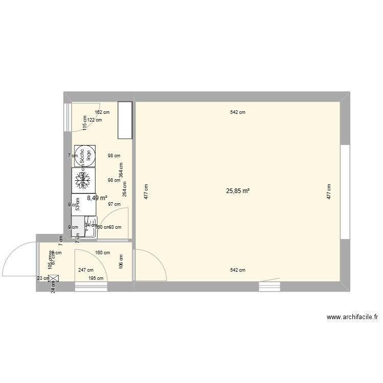 BUANDERIE. Plan de 0 pièce et 0 m2