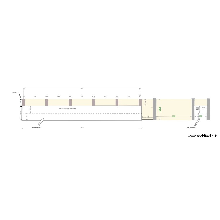 1plan de mur. Plan de 0 pièce et 0 m2