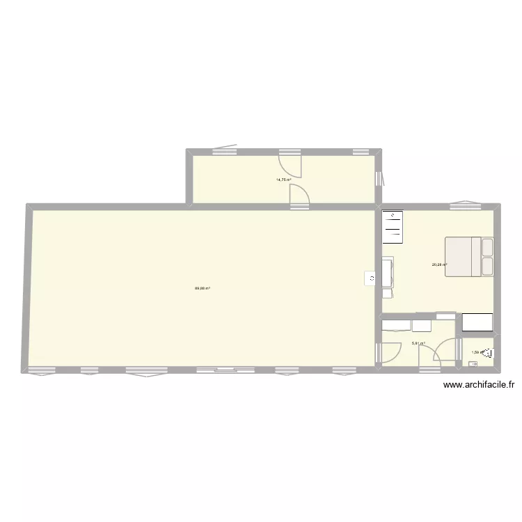 nouveau plan. Plan de 5 et 132 m² nouveau plan. Plan de 5 et 132 m²