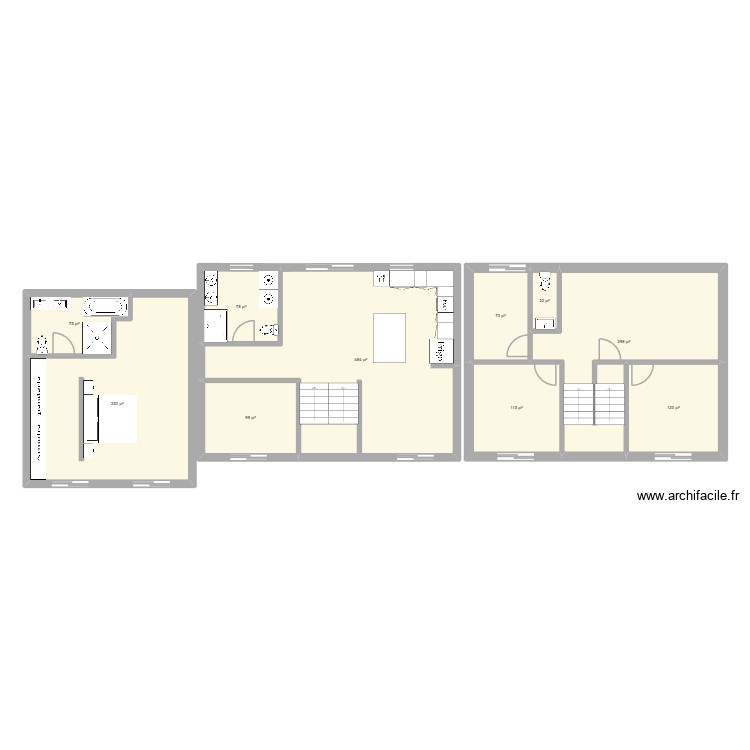 renovation Marie. Plan de 0 pièce et 0 m2