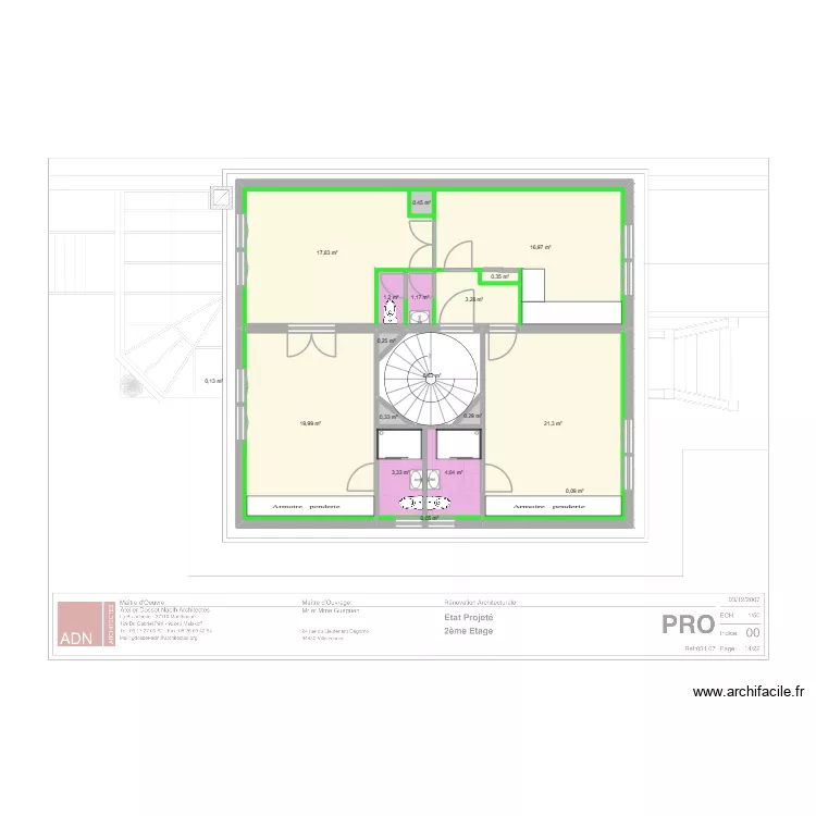 VILLECRESNES - PROJET R+2 20260902. Plan de 18 Pièces et 98 m² VILLECRESNES - PROJET R+2 20260902. Plan de 18 Pièces et 98 m²