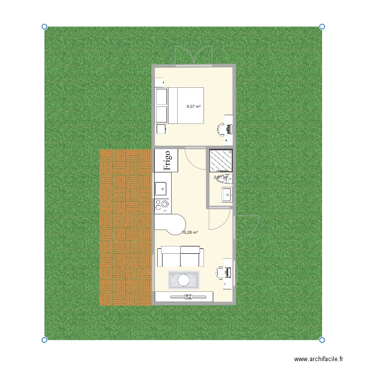 PLAN 1. Plan de 0 pièce et 0 m2