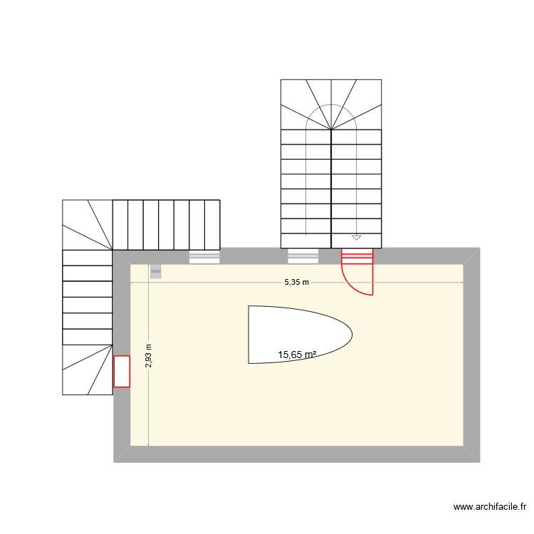 boat. Plan de 0 pièce et 0 m2