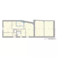 Saint-L&eacute;on Bourg - plan SDB ETAGE BIS