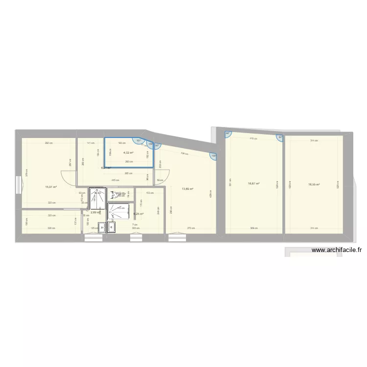 Saint-Léon Bourg - plan SDB ETAGE BIS. Plan de Saint-Léon Bourg - plan SDB ETAGE BIS. Plan de