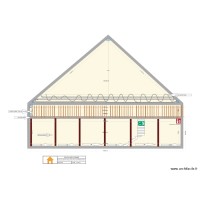 PLAN COUPE ETAGE AVEC FILET DE PROTECTION