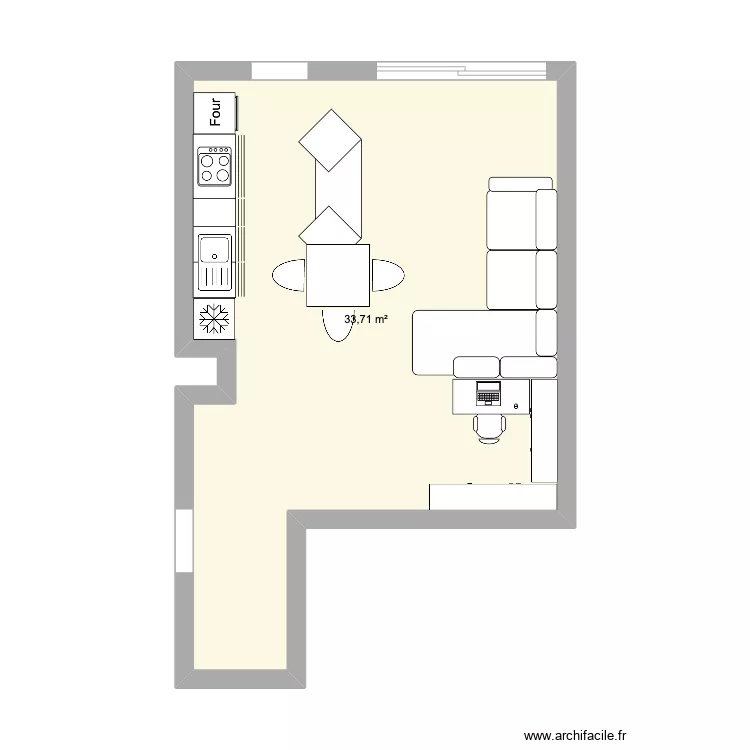 appartement. Plan de 