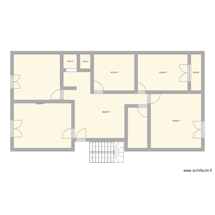 youcef. Plan de 8 pièces et 106 m2