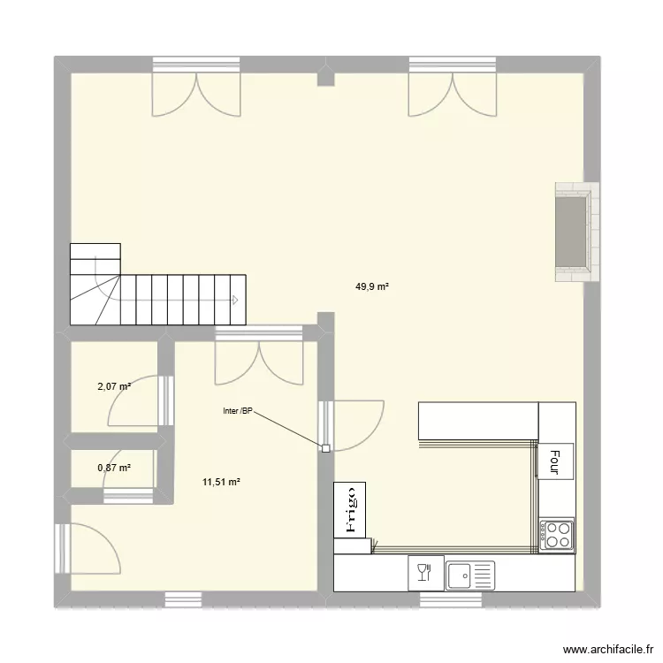 Eclairage Rdc. Plan de 4 et 64 m² Eclairage Rdc. Plan de 4 et 64 m²