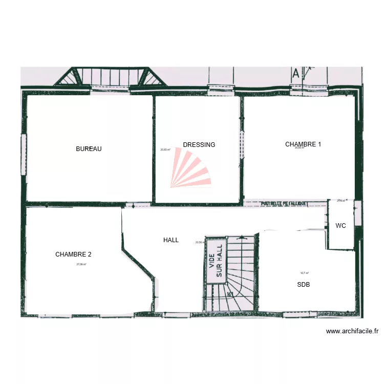 PLAN DAUSSIN ETAGE. Plan de PLAN DAUSSIN ETAGE. Plan de