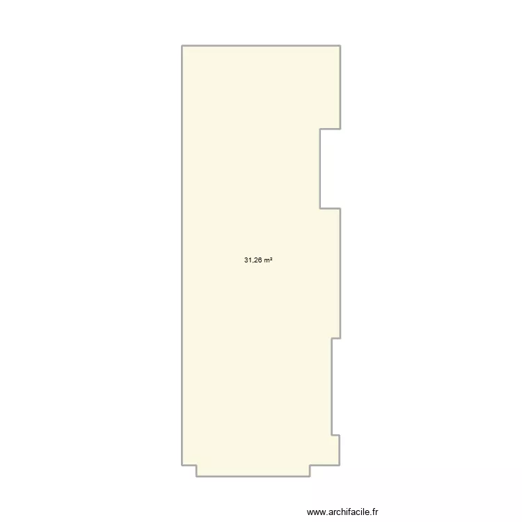 Serrallach thuir. Plan de 1 et 31 m² Serrallach thuir. Plan de 1 et 31 m²
