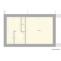 maison mamie plan actuel base rdc + &eacute;tage 1