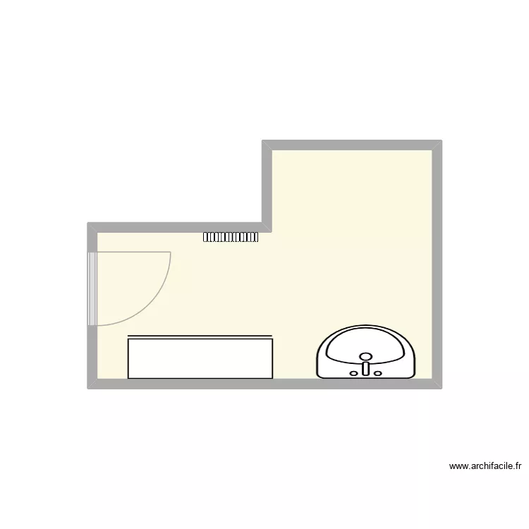 SDD. Plan de 1  et 7 m²