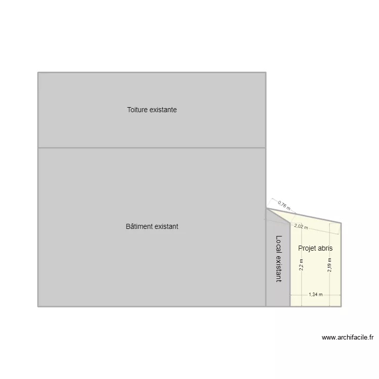 abris jardin 3. Plan de 