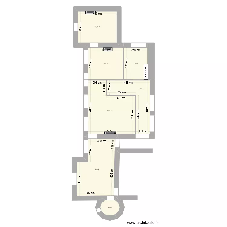 Berthod - EDL chambre d'hôte. Plan de Berthod - EDL chambre d'hôte. Plan de