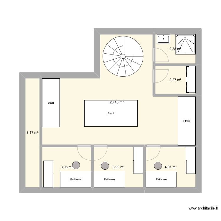 121 bis. Plan de 0 pièce et 0 m2