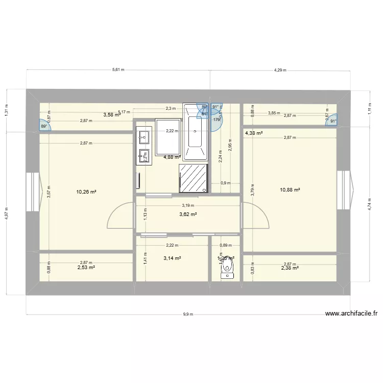 MAISON JULIA ETAGE 1. Plan de 