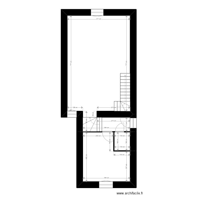 PIEGROS 101. Plan de 9 pièces et 122 m2
