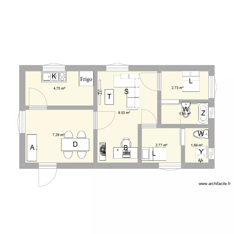 Sage_house. Plan de 