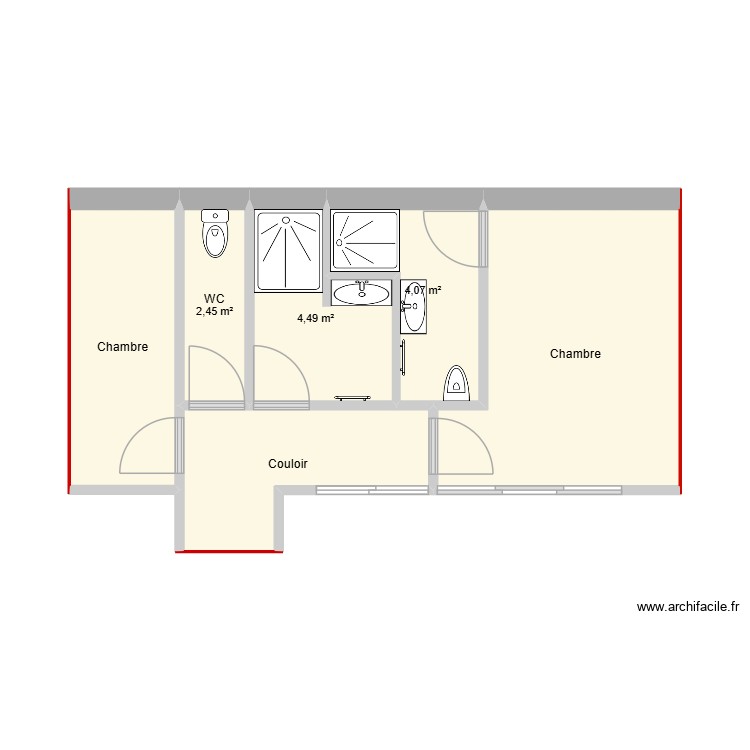 Salle de bain LANATA 2. Plan de 0 pièce et 0 m2