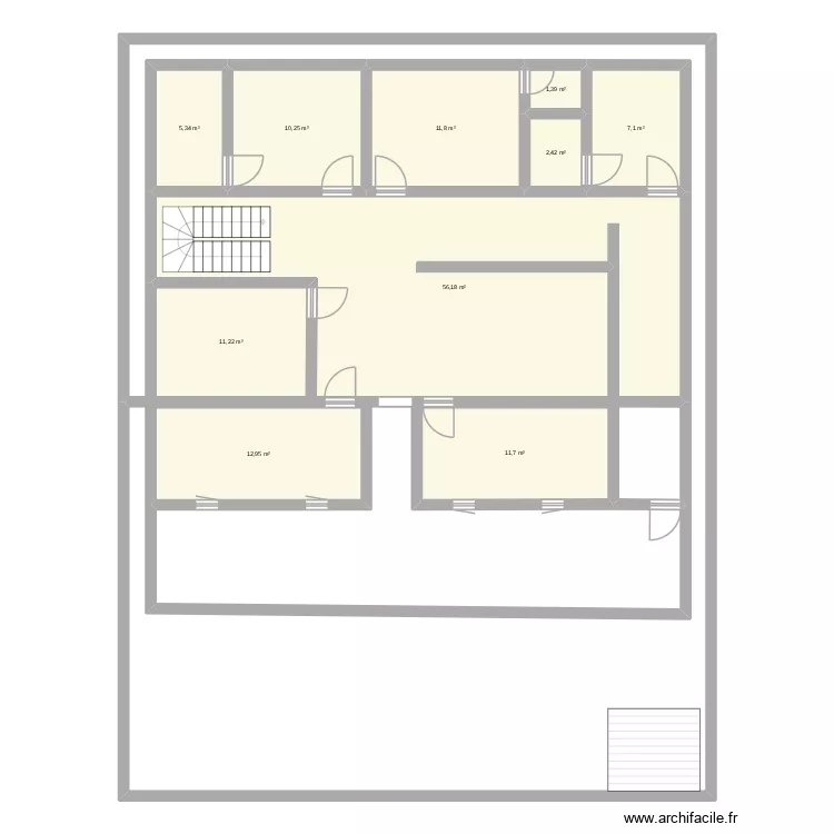 hait. Plan de 10 et 130 m² hait. Plan de 10 et 130 m²