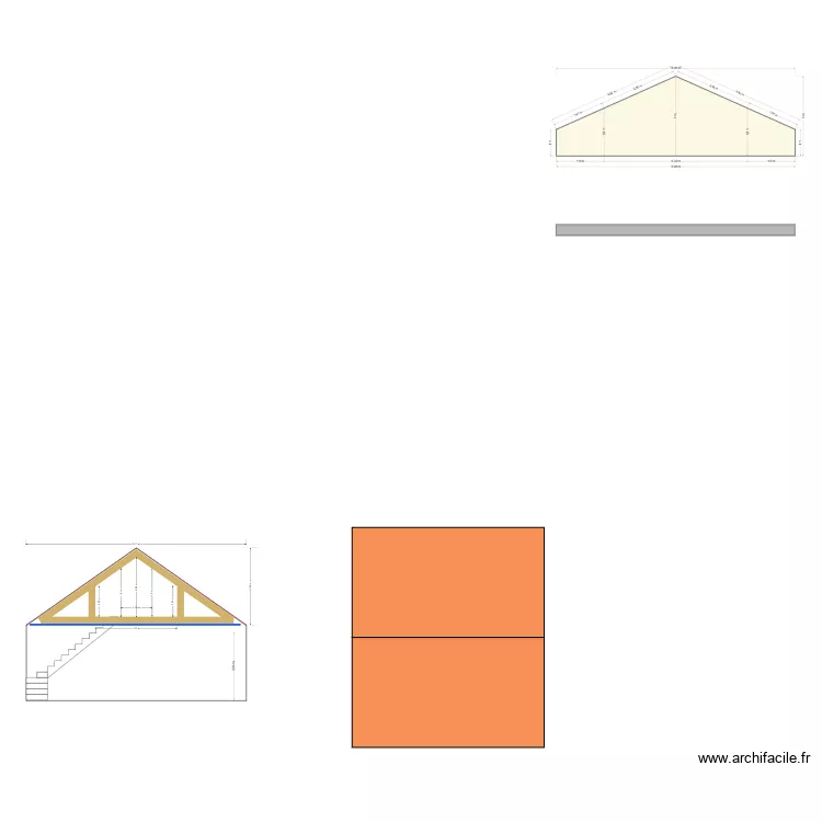 pignon sud 0807 13h40. Plan de 