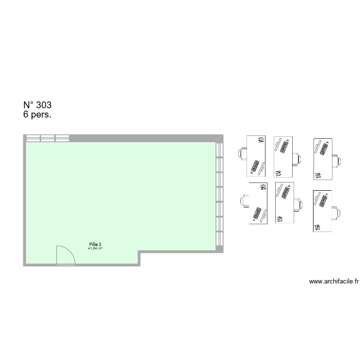 303_Pôle_3. Plan de 0 pièce et 0 m2