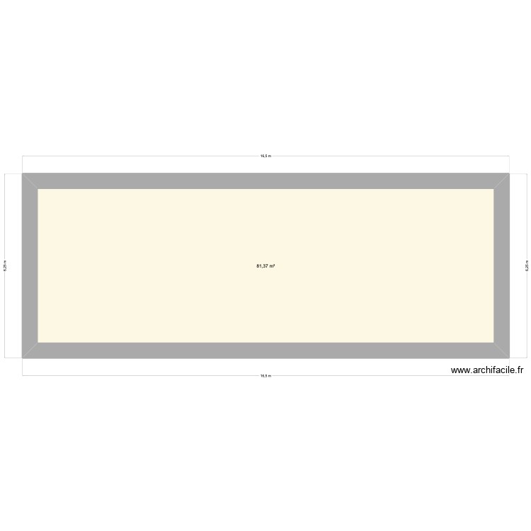 Etage SCI Vanille. Plan de 0 pièce et 0 m2