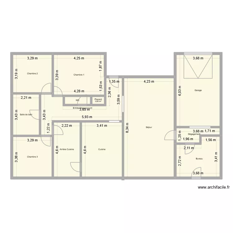 OSTA COL PIN. Plan de 13 et 158 m² OSTA COL PIN. Plan de 13 et 158 m²