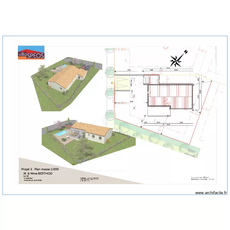 Parcelle_pORTAIL. Plan de Parcelle_pORTAIL. Plan de