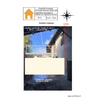 PC 9  Façade Sud avec passerelle et mur séparation