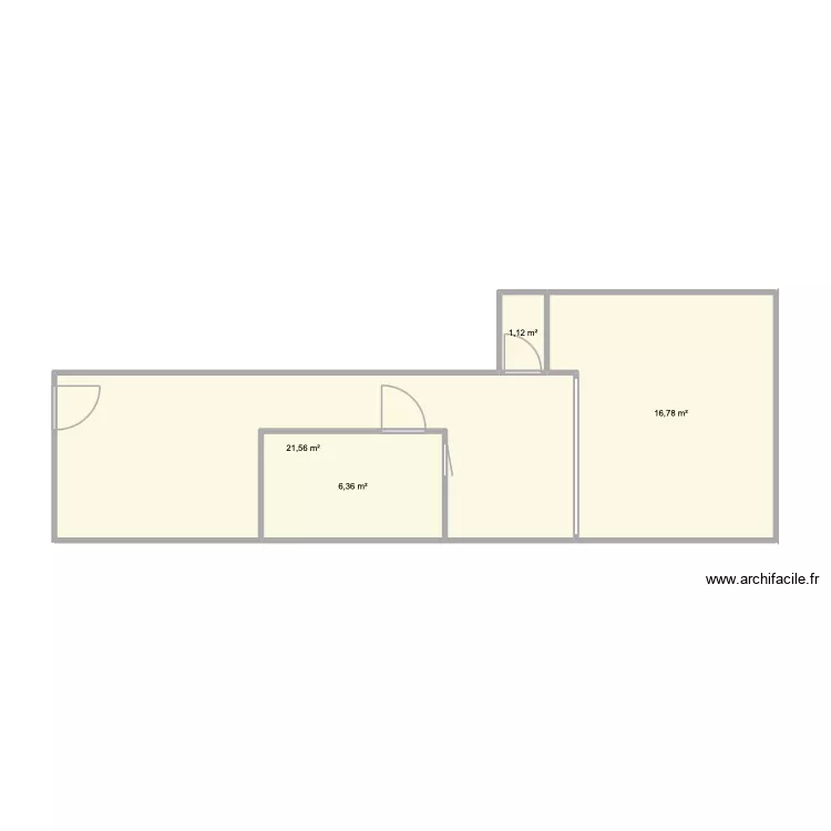 LABO. Plan de 4  et 46 m²