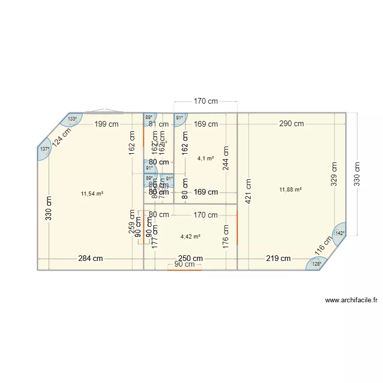 CARRIER BELEUSE. Plan de 