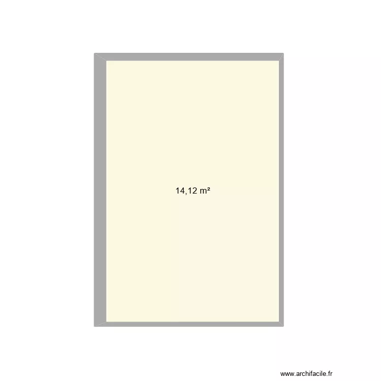 cuisine neutre. Plan de 