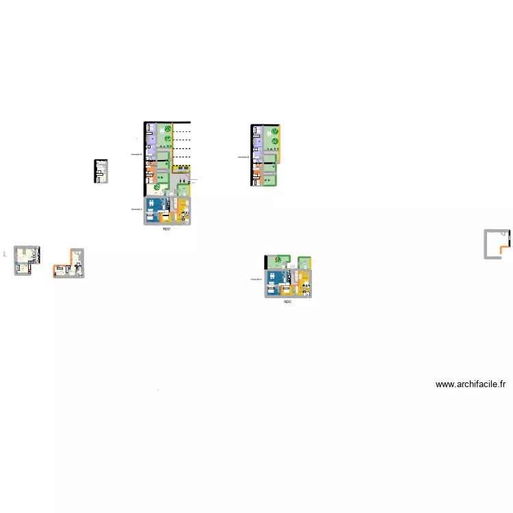 Malesherbes partage plans RDC!. Plan de 52 Pièces et 628 m² Malesherbes partage plans RDC!. Plan de 52 Pièces et 628 m²