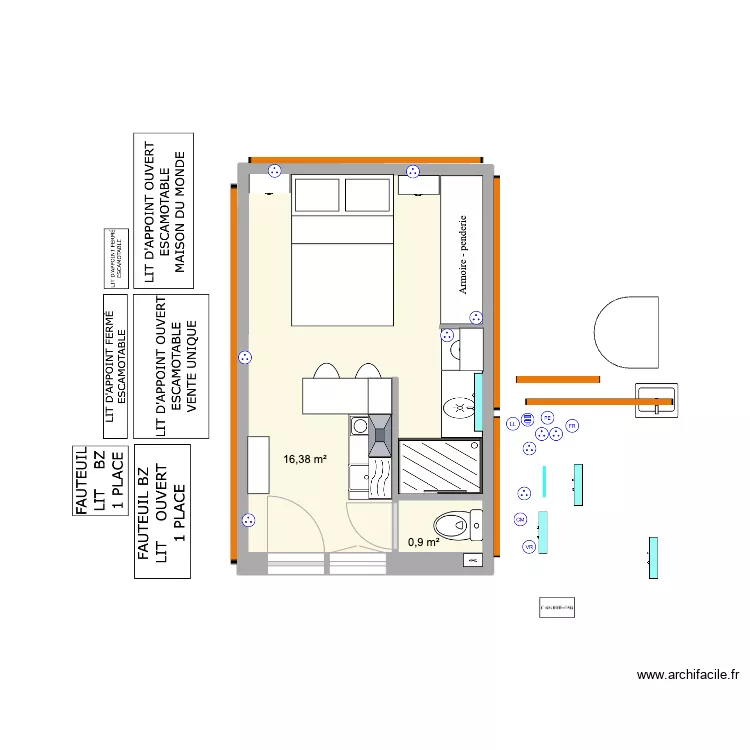 BOUZIGUES V3. Plan de 