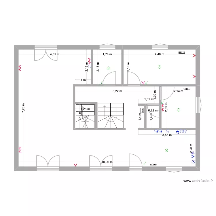 sentis. Plan de 6 et 79 m² sentis. Plan de 6 et 79 m²