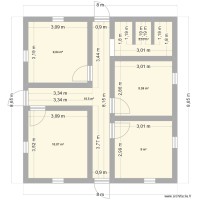 Plan maison Fiombonana 1